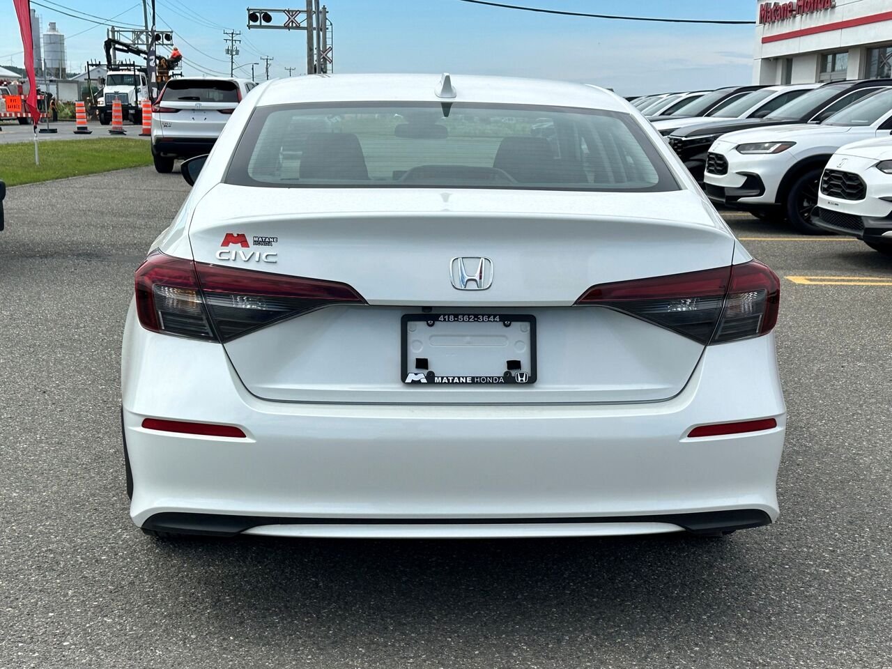 2026 Honda CIVIC LX CIVIC LX White Matane - photo #3