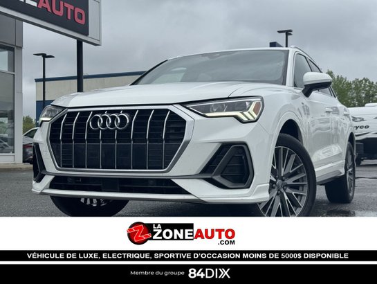Audi Q3 Progressiv 2020 2020 Blanc