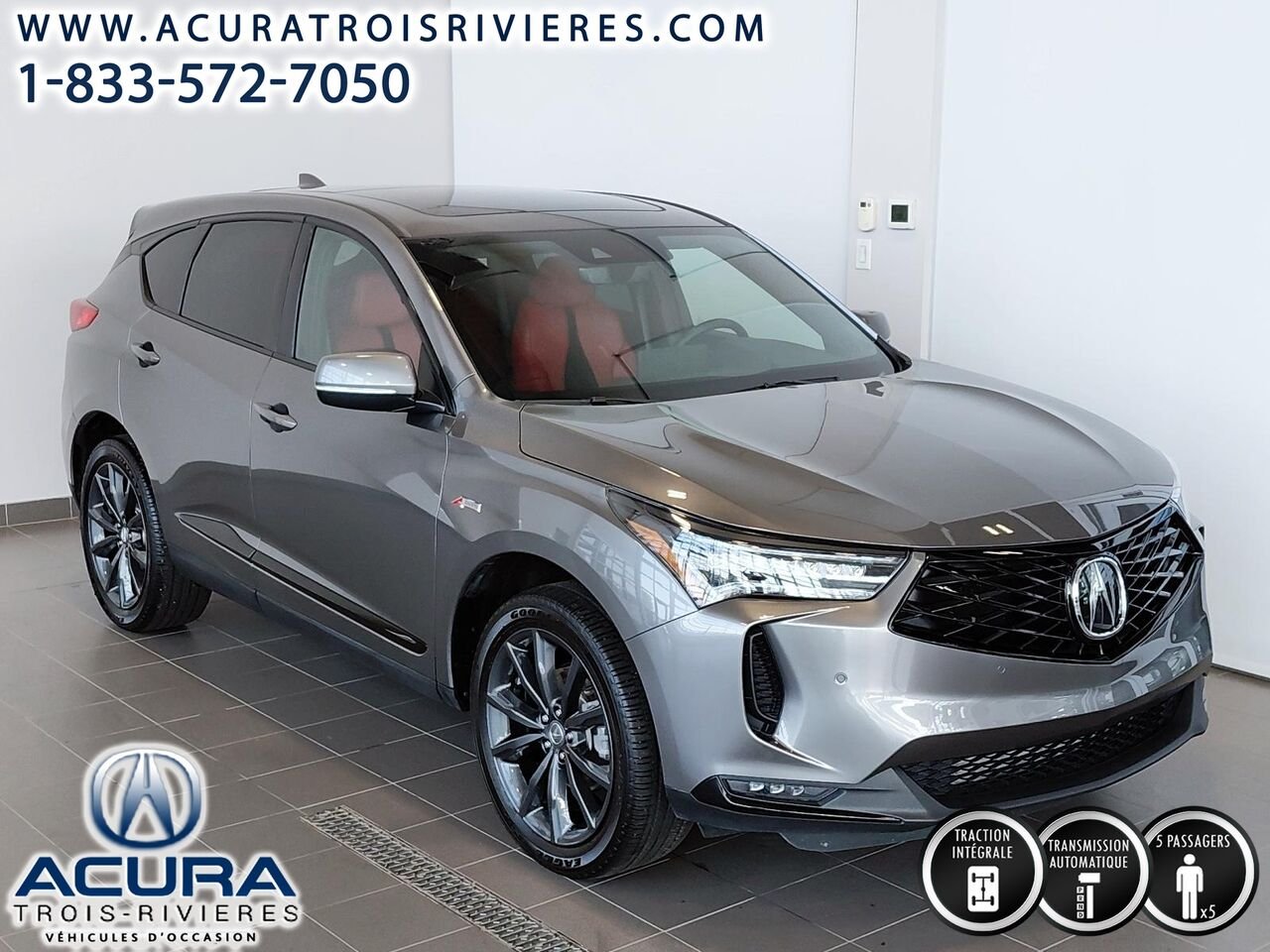Acura RDX A-SPEC - SH AWD 2025 Gris Trois-Rivières - photo #1