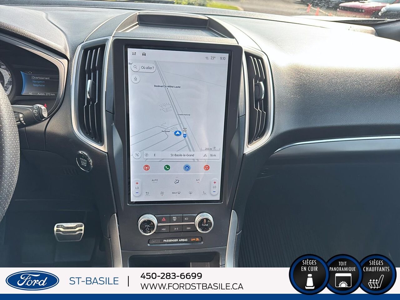 Ford Edge 2022 Argent Saint-Basile-le-Grand - photo #22
