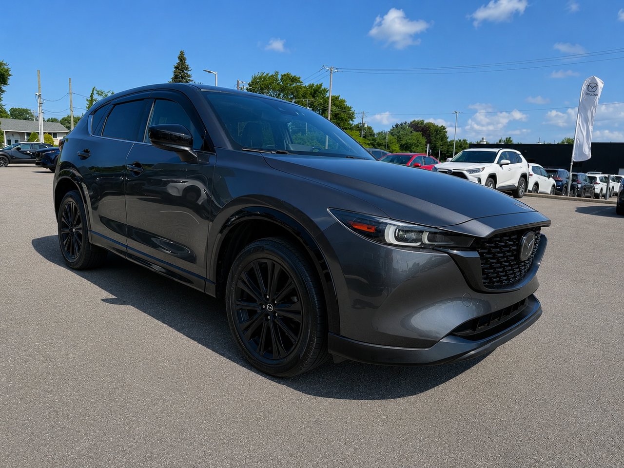 Mazda CX-5 SPORT DESIGN 2023 Gris Châteauguay - photo #3