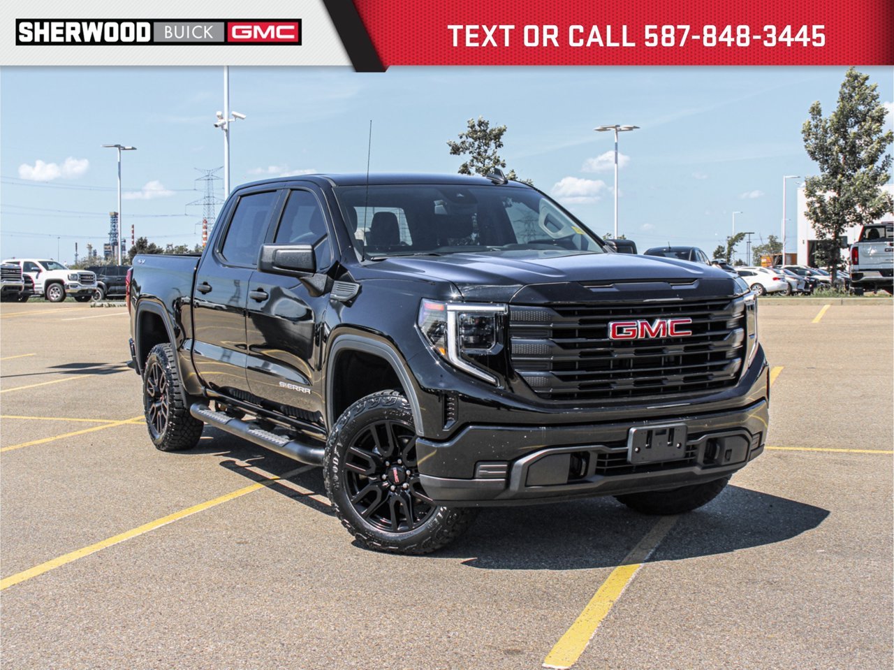 2024 GMC Sierra 1500 4WD Crew Cab 147 Pro Black Sherwood Park - photo #0