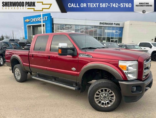 2016 Ford Super Duty F-350 SRW 2016 Red
