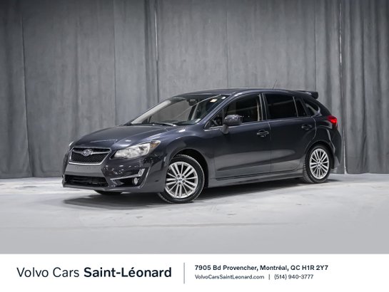 Subaru Impreza 2.0I SPORT PACKAGE 2 SET DE PNEUS TOIT OUVRANT 2015 Noir