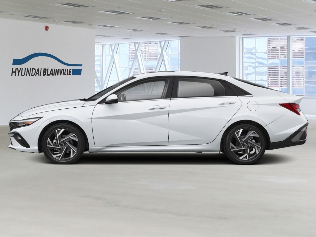 Hyundai Elantra hybride 2026 Blanc Atlas Blainville - photo #1