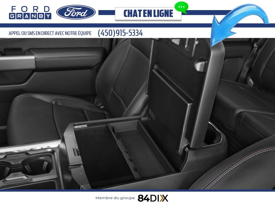 Ford Super Duty F-250 SRW LARIAT cabine 6 places 4RM caisse de 8 pi 2026 Gris carbonisé métallisé