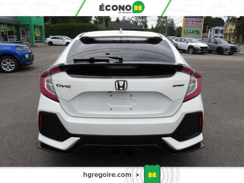 Honda Civic 2019 Blanc Laval - photo #6