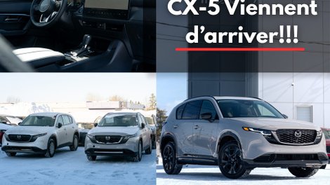 Le tout nouveau Mazda CX-5 2026 est arrivé chez Val‑d&rsquo;Or Mazda
