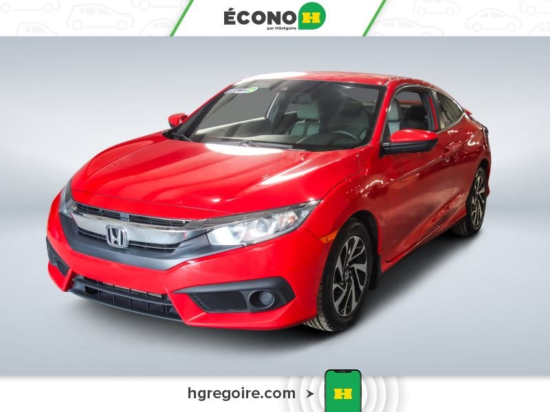 2018 Honda Civic Red Laval - photo #2