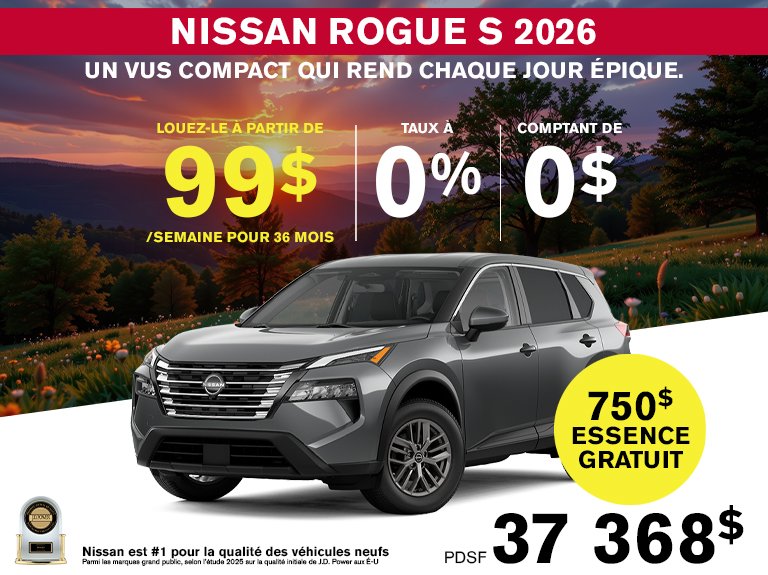 Nissan st bruno accueil rogue 2026 mai