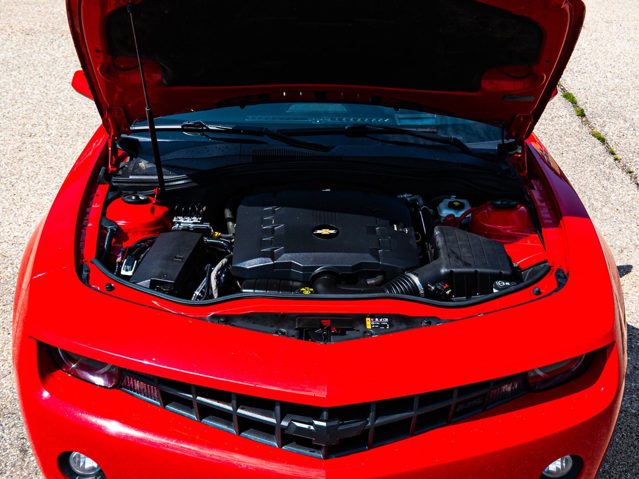 2013 Chevrolet Camaro 2dr Cpe 2LT Red Sherwood Park - photo #8