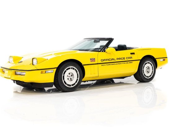 Chevrolet Corvette 1986 1986 Jaune
