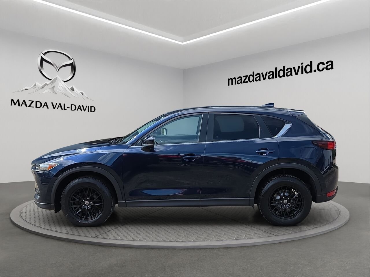 2019 Mazda CX-5 GS Auto AWD, Sièges en cuir, Toit ouvrant, Navigation Blue Val-David - photo #1