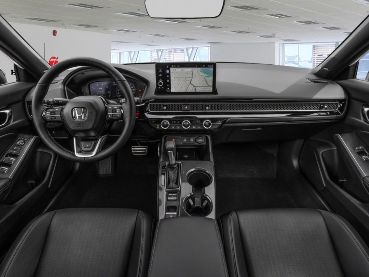 2026 Honda Civic Hatchback Hybrid Crystal Black Pearl Mississauga - photo #11
