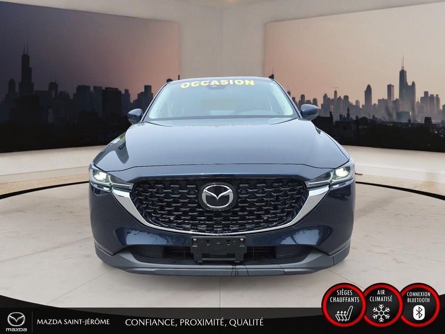 Mazda CX-5 GS | CUIR | AWD | MAGS | 2025 Bleu