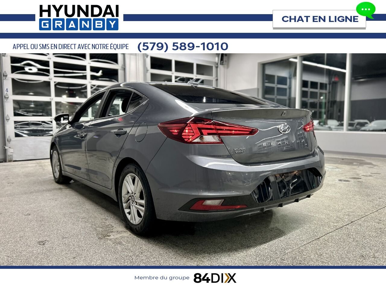 Hyundai Elantra 2020 Gris Granby - photo #5