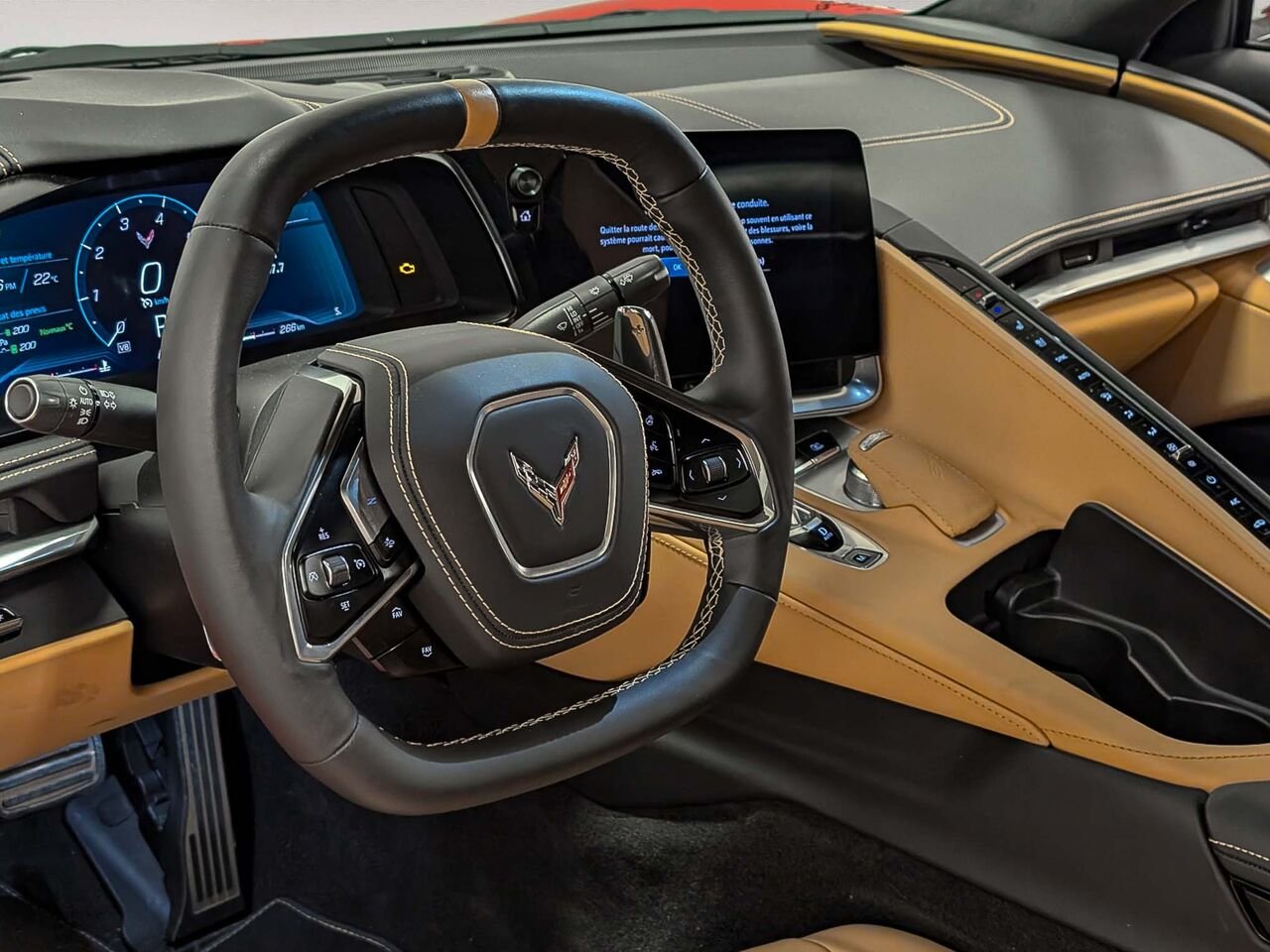 CHEVROLET CORVETTE STINGRAY CABRIOLET Stingray 3LT Groupe Z51 2025 Rouge Sherbrooke - photo #17
