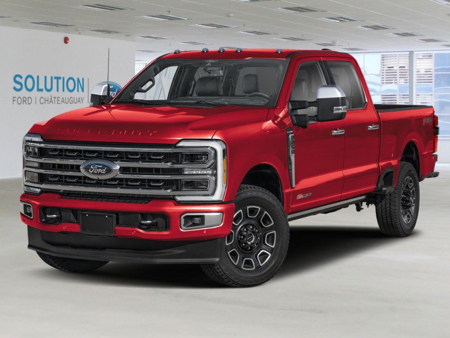 Ford Super Duty F-250 SRW 2026 Rouge rubis métallisé teinté verni