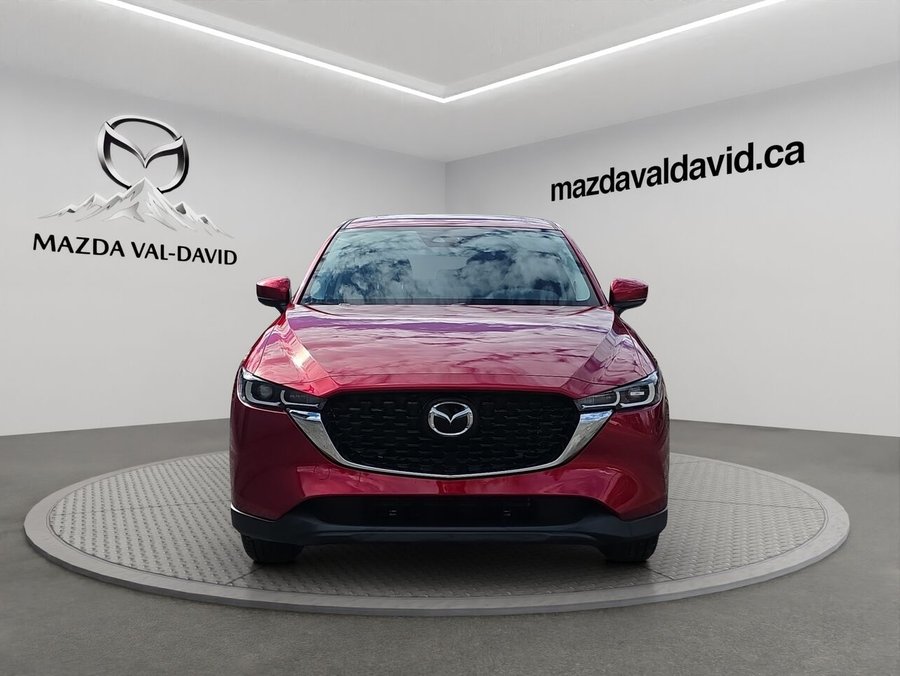 Mazda CX-5 Gs, awd, Toit ouvrant, volant et rétroviseurs chauffants, hayon électrique 2025 Rouge vibrant cristal métallisé