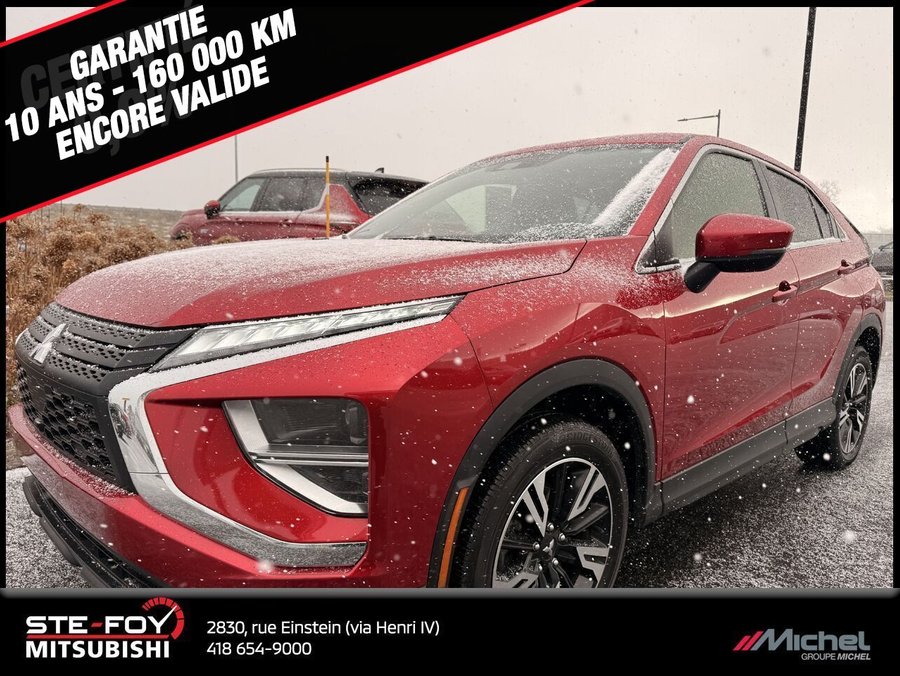 Mitsubishi Eclipse Cross ES AWD, SIÈGES CHUAFANTS, CAMÉRA DE RECUL 2024 Rouge