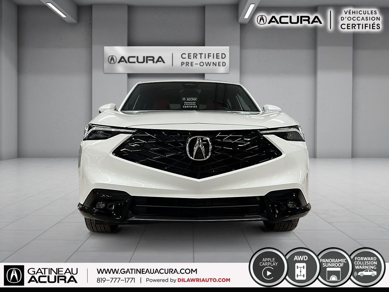Acura ADX A-Spec AWD 2025 Blanc Ottawa & Gatineau - photo #12