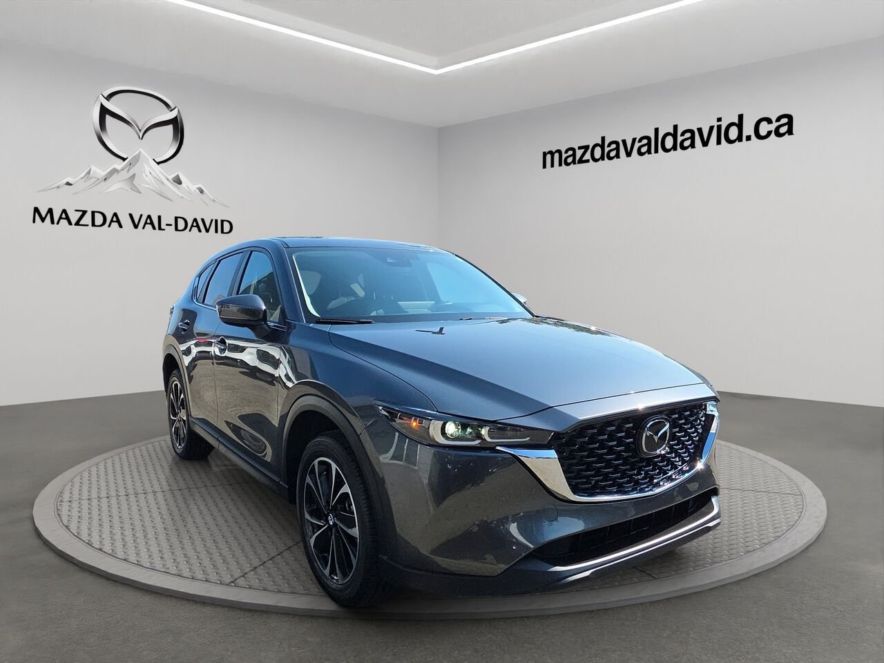 2025 Mazda CX-5 4 pneu hivers inclus, Gs, awd, Toit ouvrant, volant et rétroviseurs chauffants, hayon électrique Polymetal Metallic Val-David - photo #4