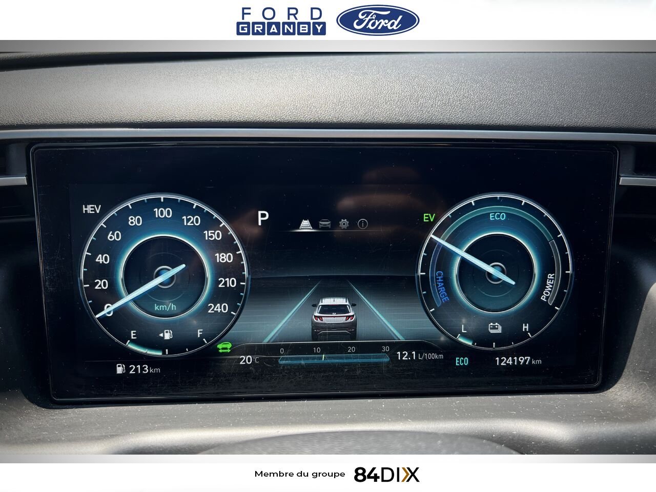 2022 Hyundai Tucson plug-in Hybrid Grey Granby - photo #13