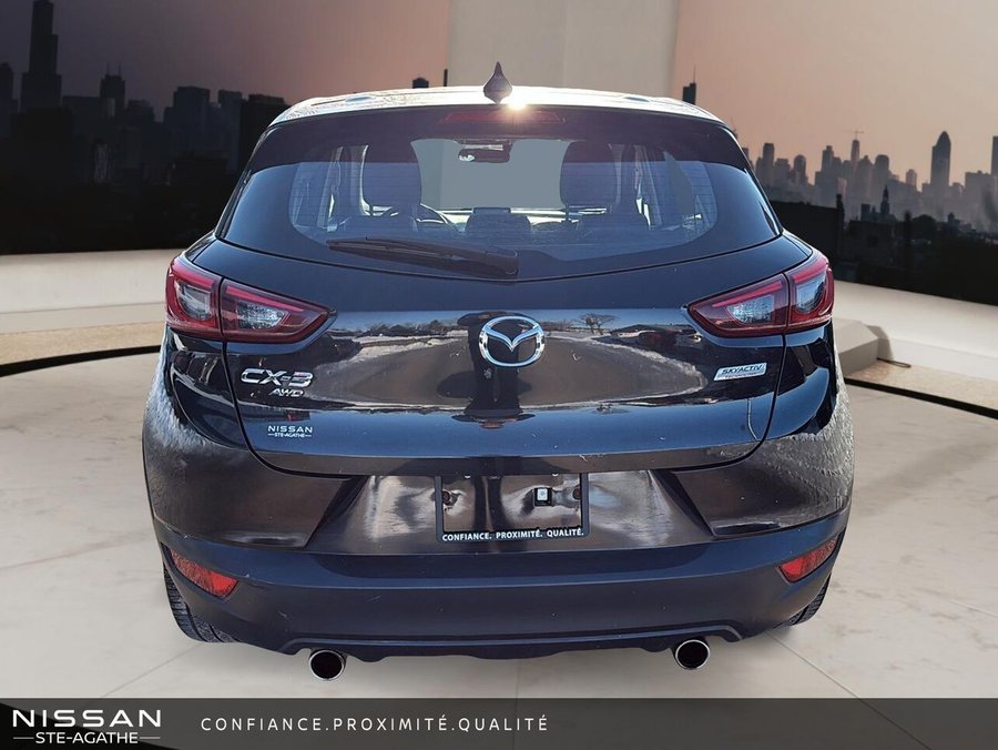 Mazda CX-3 Traction intégrale, 4 portes GS 2017 Noir