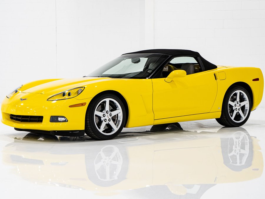 2008 Chevrolet Corvette 2008 Yellow