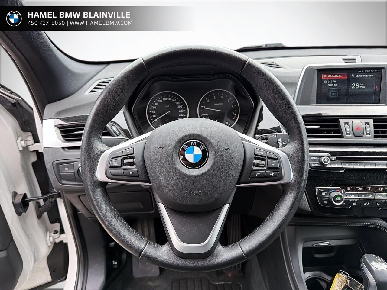 2018 BMW X1 xDrive28i véhicule d'activités sportives White Blainville - photo #11