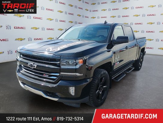 2017 CHEVROLET SILVERADO CABINE MULTIPLACE 4RM EDITION REALTREE TOIT GPS Black