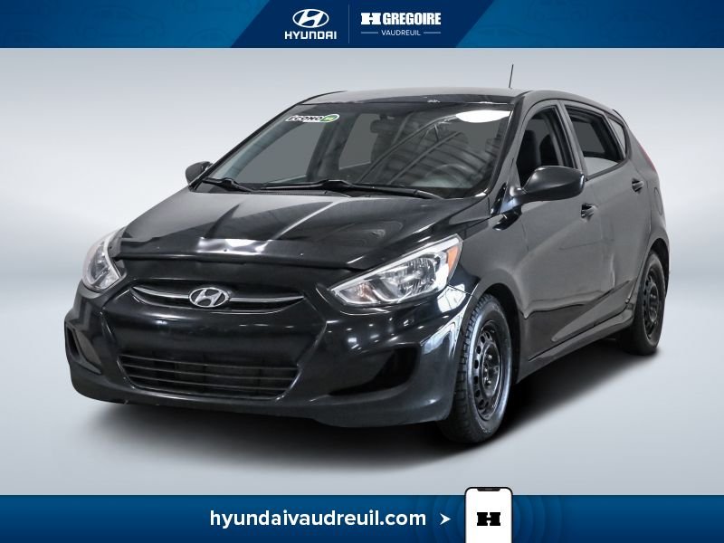 Hyundai Accent 2016 Noir Saint-Eustache - photo #4