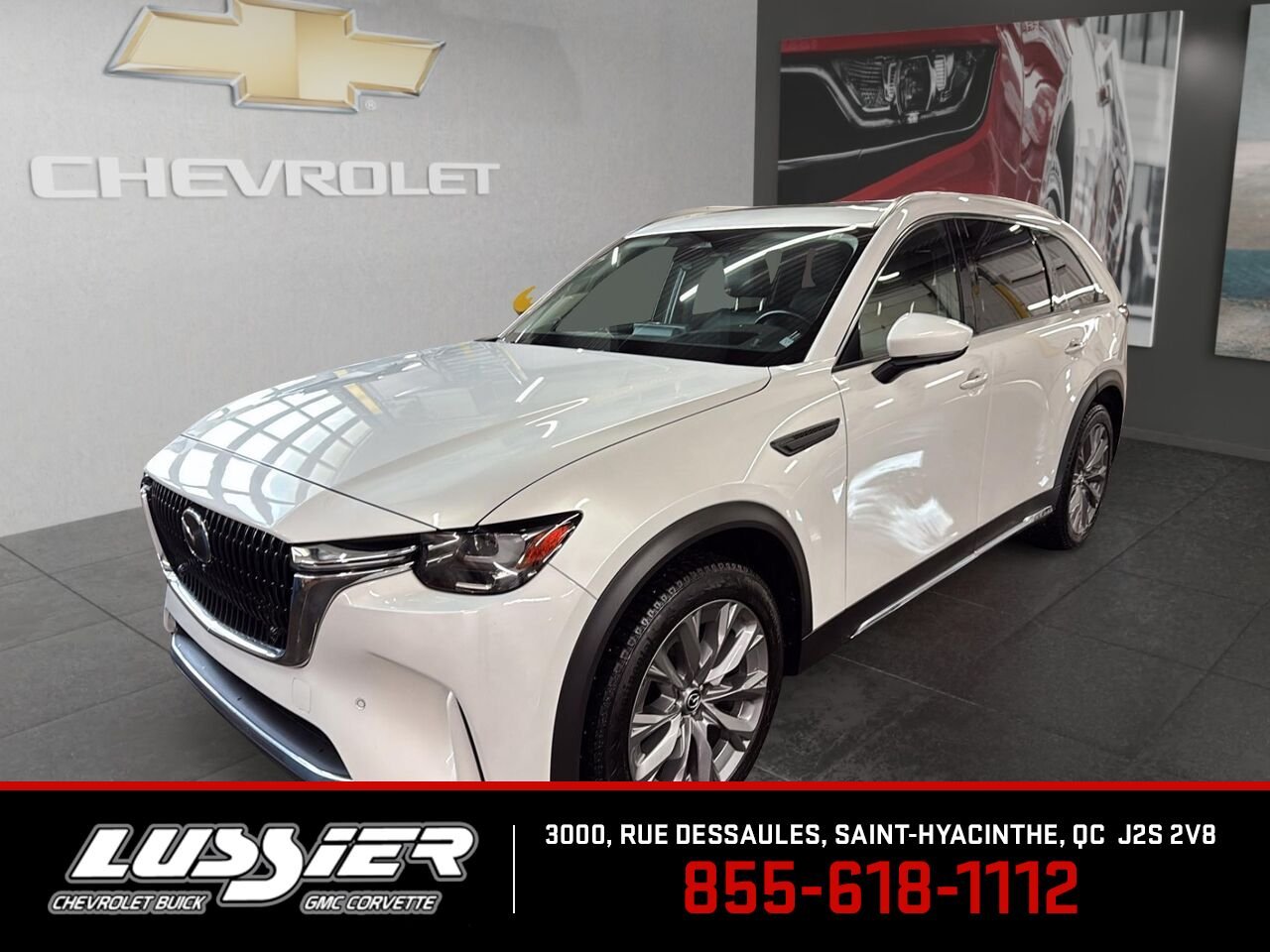 2024 MAZDA CX-90 HYBRIDE LÉGER GT White Saint-Hyacinthe - photo #0