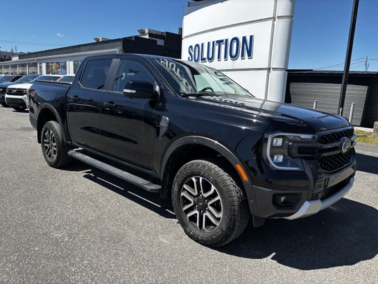 2024 Ford RANGER LARIAT SUPERCREW 4WD 2024 Black