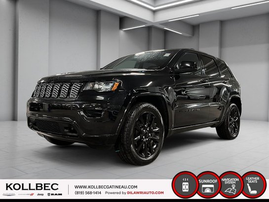 JEEP GRAND CHEROKEE LAREDO ***CLEAN CARFAX + NAVIGATION + TOIT-OUVRANT *** 2021 Noir