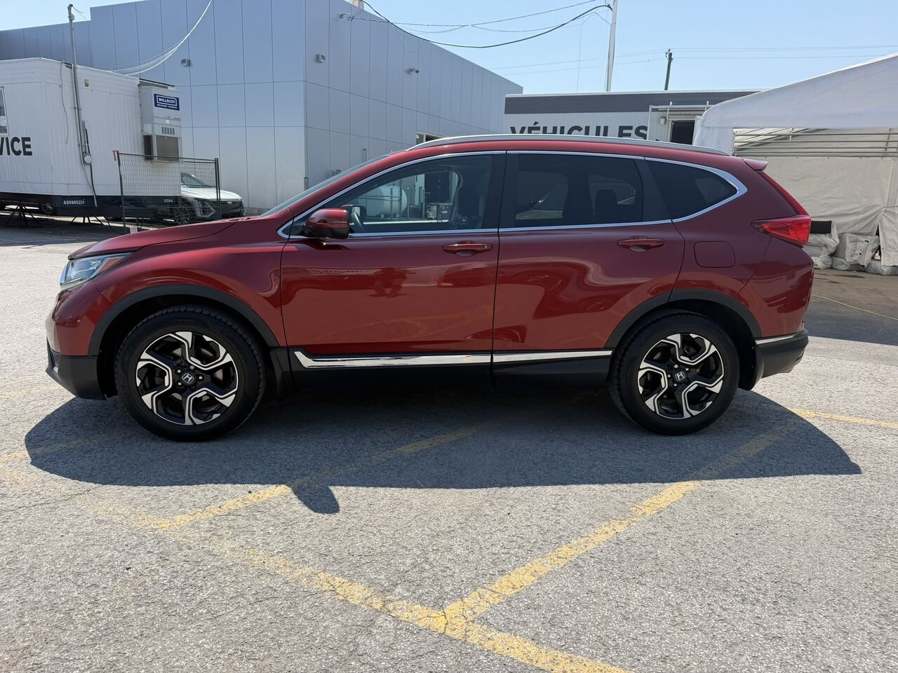 2017 Honda CR-V TOURING AWD Red Laval - photo #7