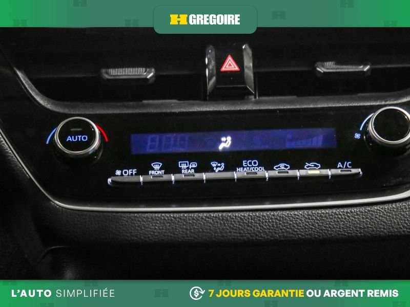 Toyota Corolla 821684 | LE AUTO AC NAV GR ELECT CAM RECUL BLEUTOOTH 2021 Gris Laval - photo #24