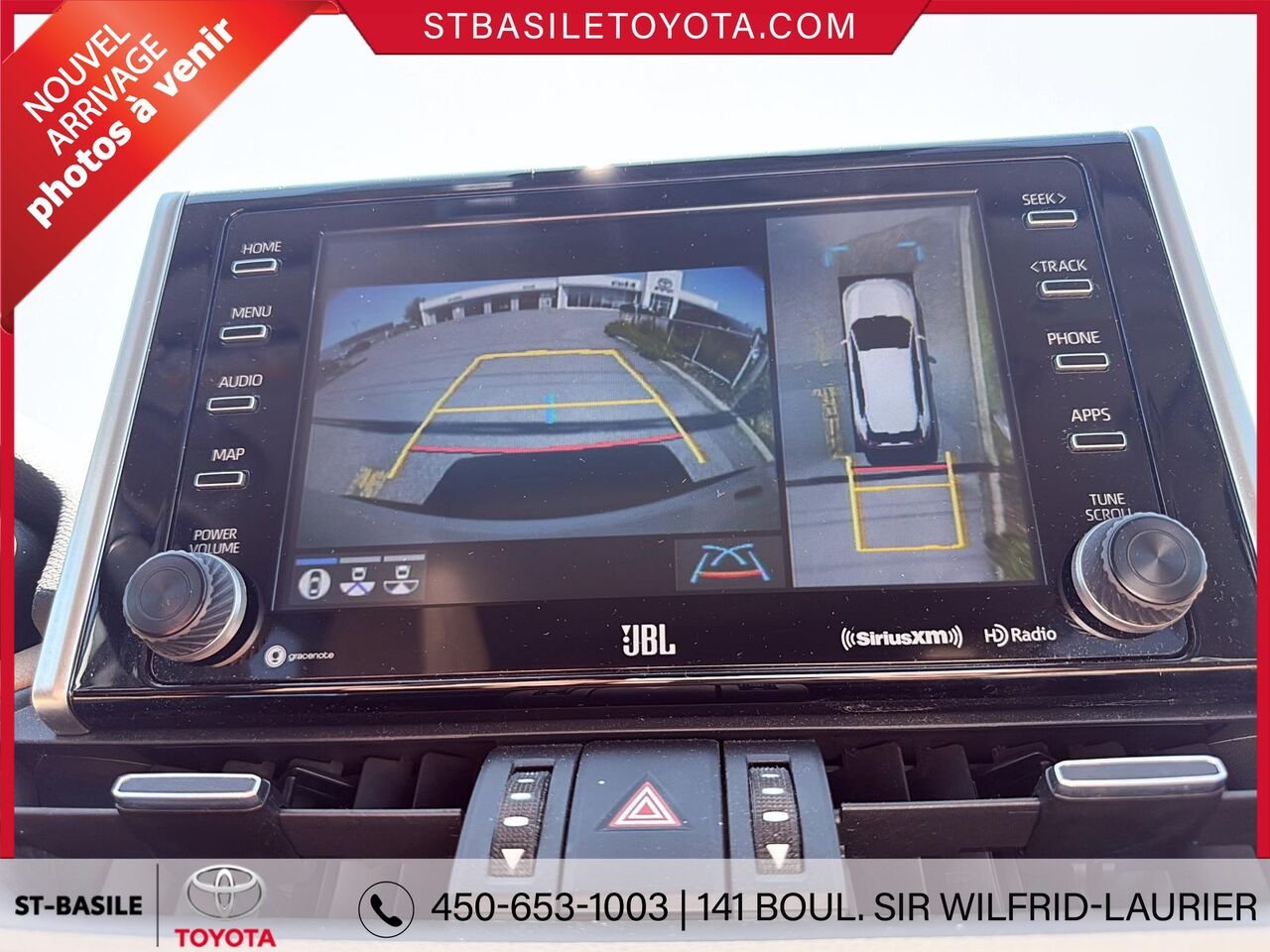Toyota RAV4 Hybride 2020 Blanc Saint-Basile-le-Grand - photo #10