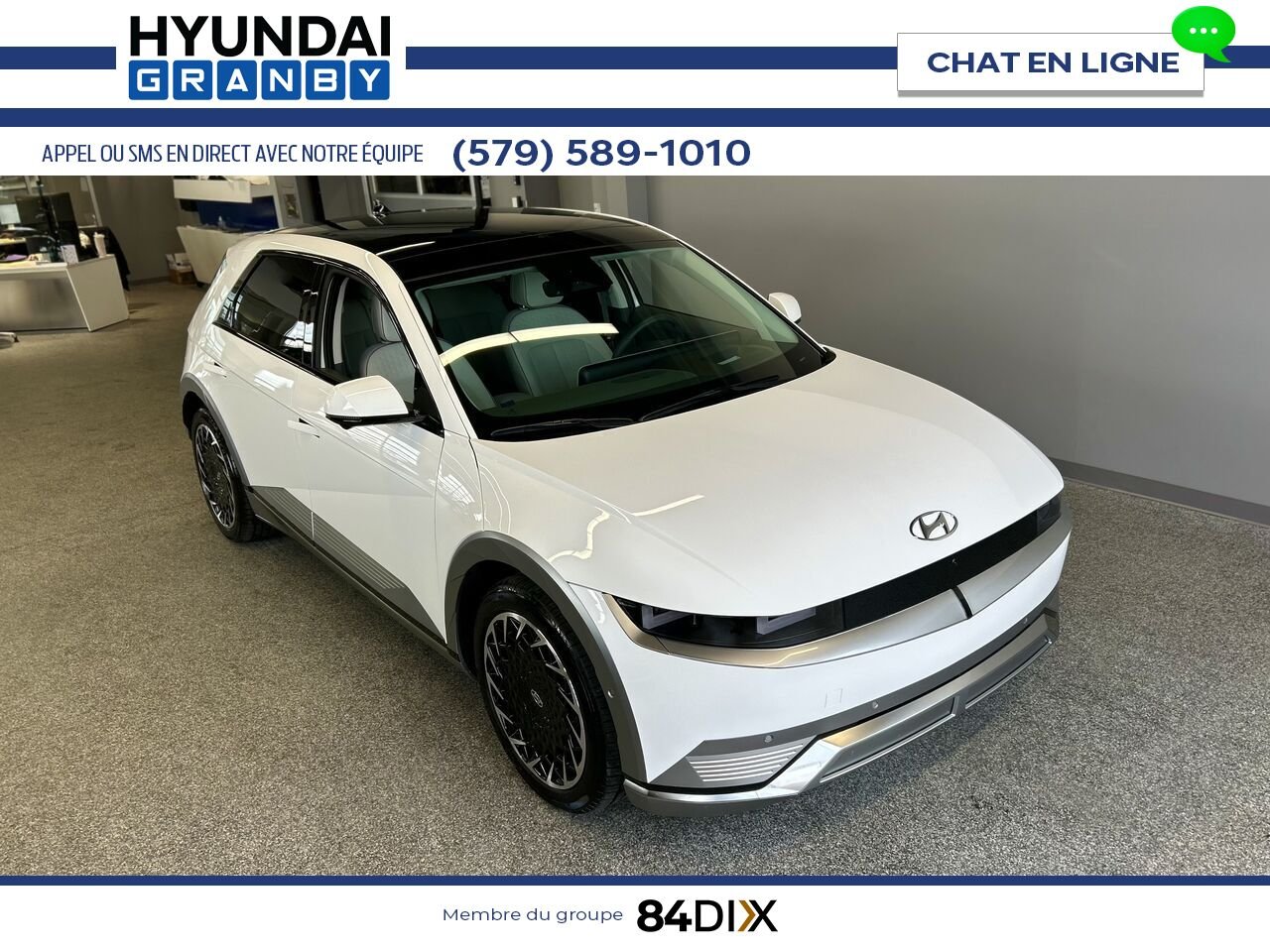 Hyundai Ioniq 5 2024 Blanc Granby - photo #1