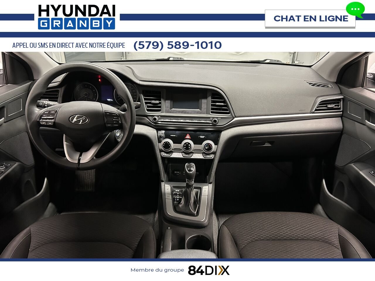 Hyundai Elantra 2020 Blanc Granby - photo #13