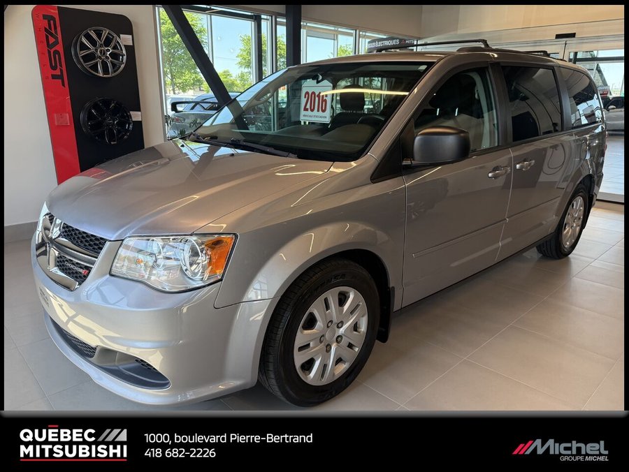 Dodge Grand Caravan SXT, Attache renmorque 2016 Noir