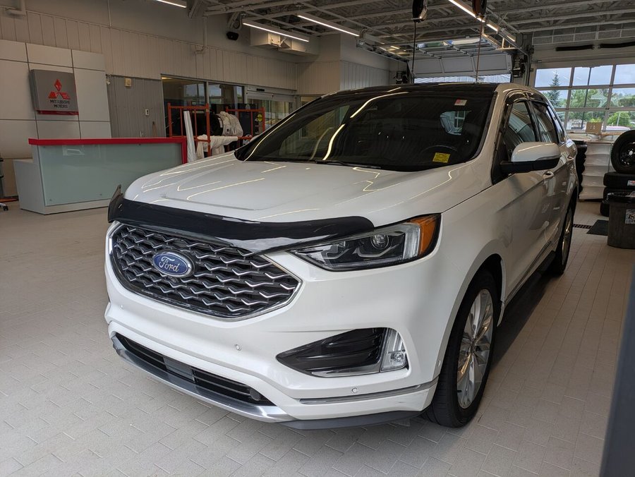 2020 Ford Edge Titanium AWD White