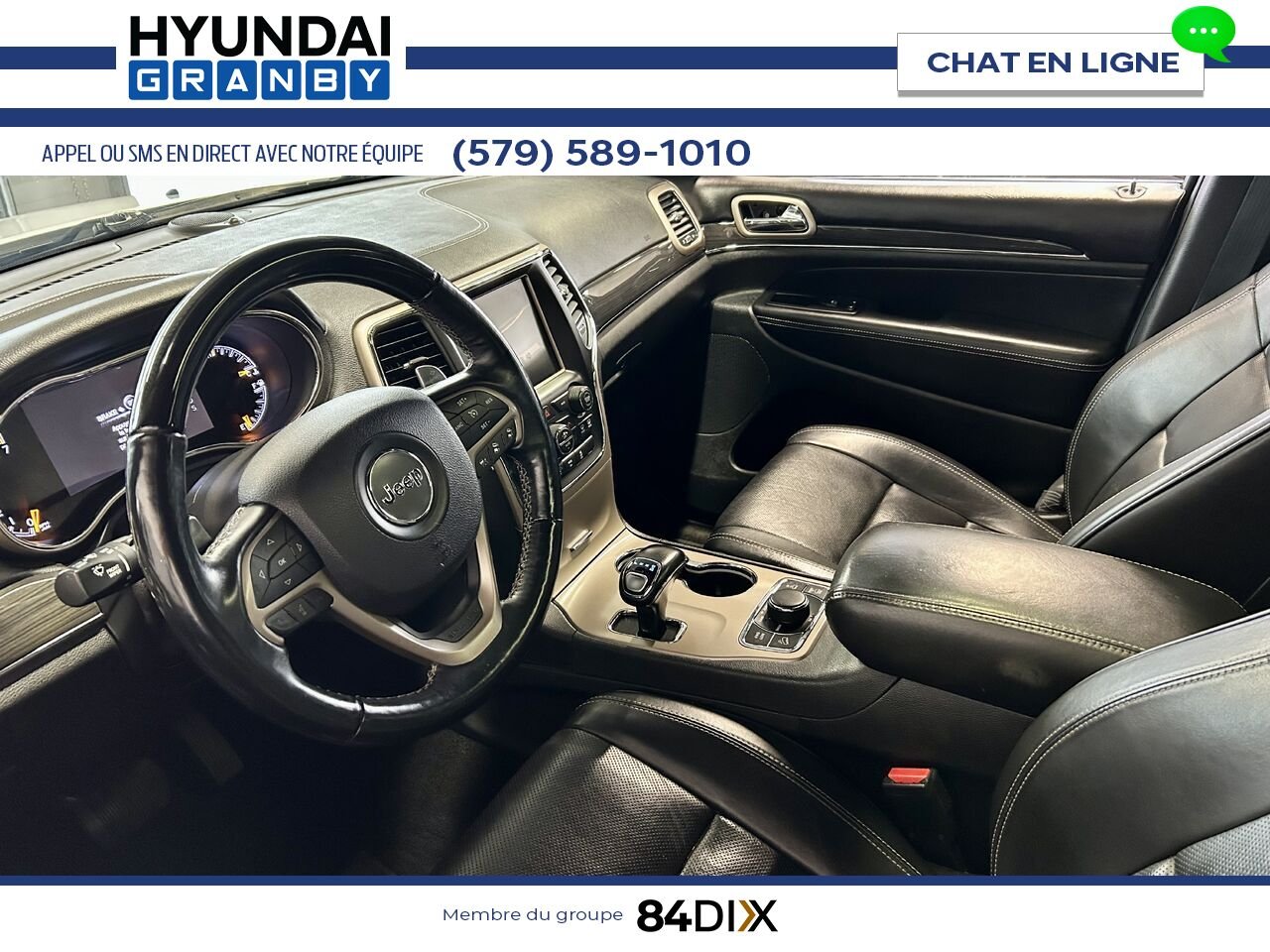 Jeep Grand Cherokee 2015 Blanc Granby - photo #9