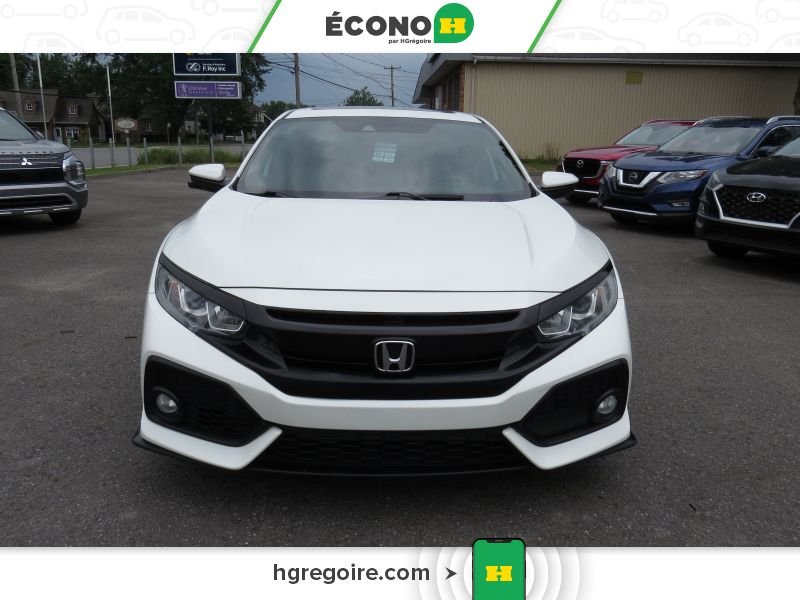 Honda Civic 2019 Blanc Laval - photo #1