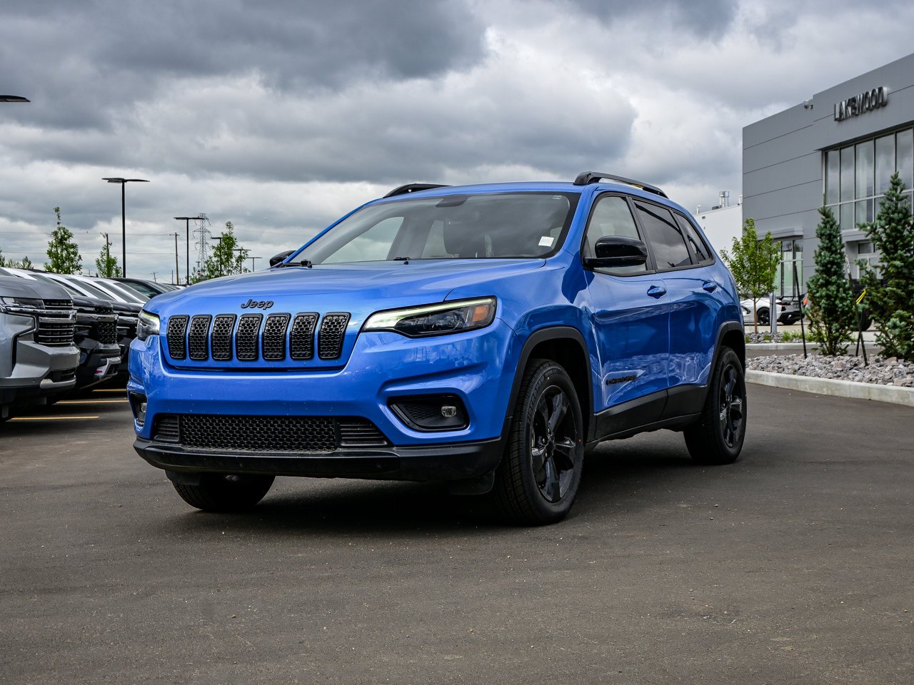 2022 Jeep Cherokee Altitude 4x4 Blue Sherwood Park - photo #3