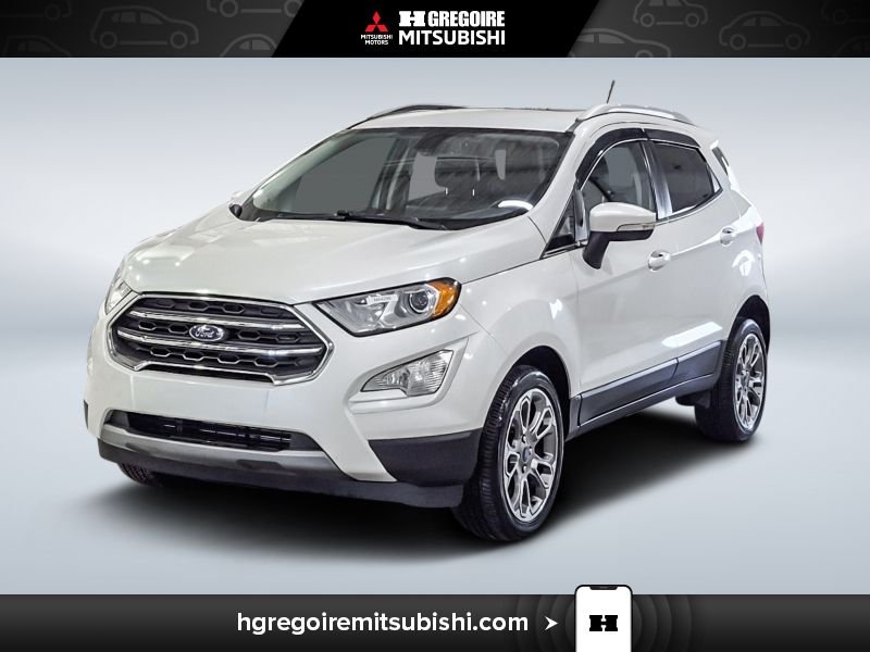 Ford EcoSport MA4296 | Titanium *AWD * Cuir * Toit * Mags * Caméra 2018 Blanc Laval - photo #2
