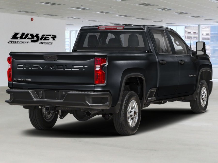 Chevrolet Silverado 2500HD Custom cabine multiplace 4RM 159 po 2026 Noir