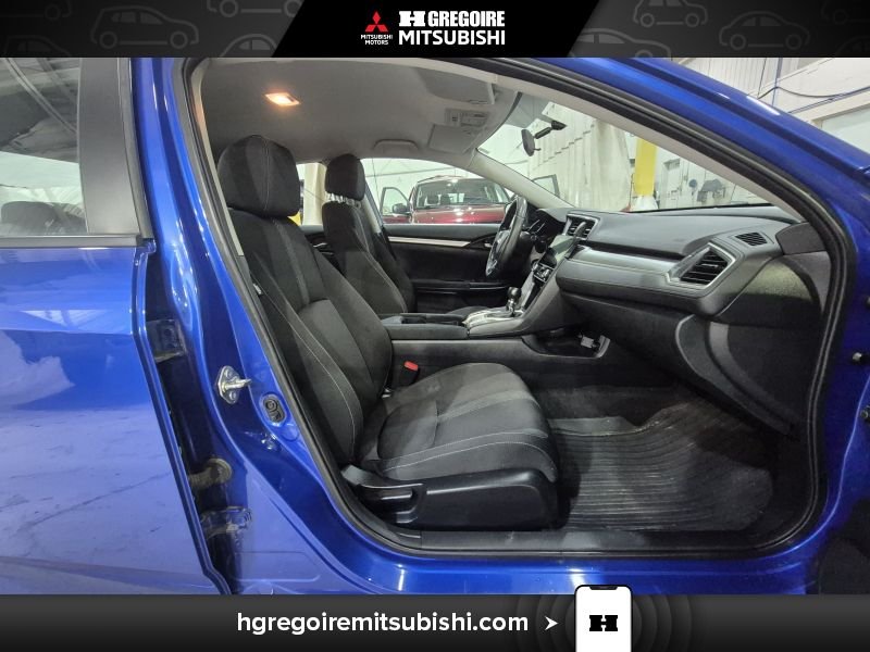 Honda Civic MW4450 | LX * Manuel * Caméra * Bluetooth 2018 Bleu Laval - photo #15