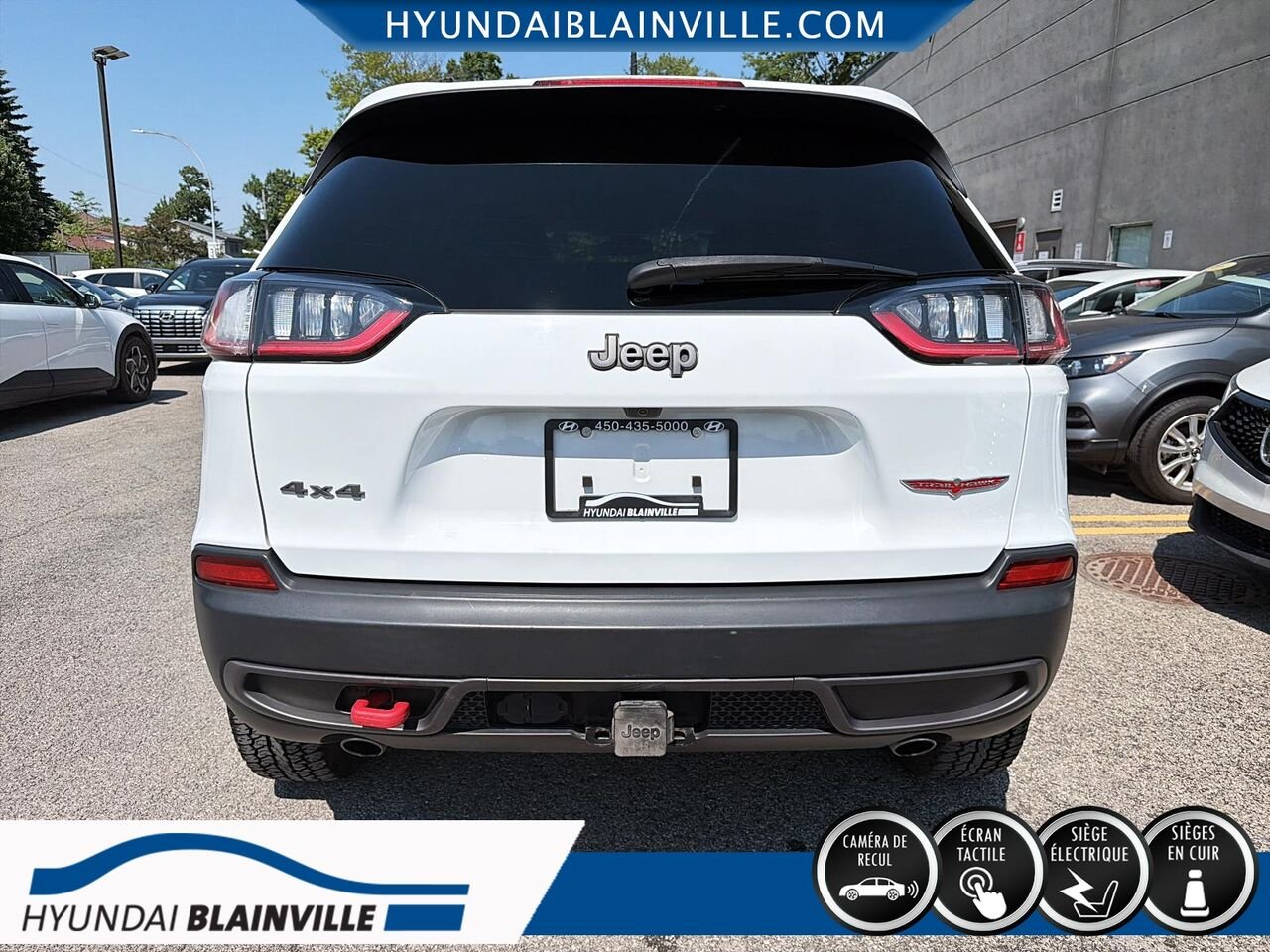 Jeep Cherokee 2020 Blanc Blainville - photo #4
