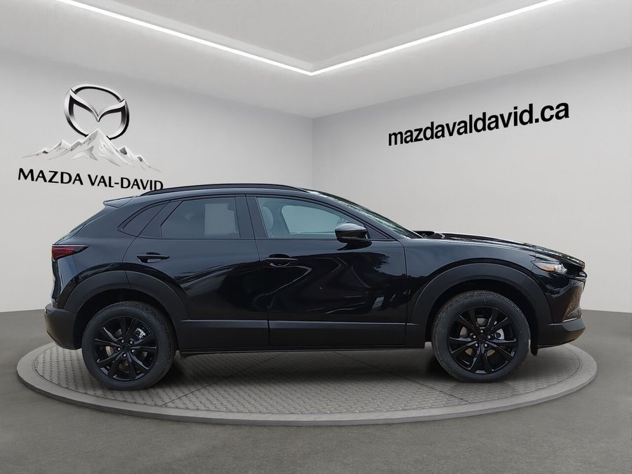 2026 Mazda CX-30 Gs, awd, sièges, volant et rétroviseurs chauffants Jet Black Mica